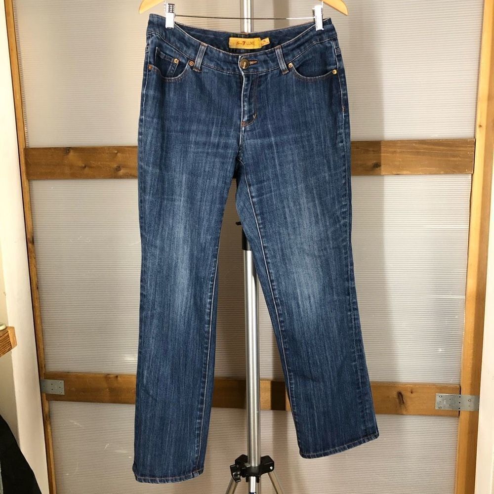 Seven7 LUXE Marabella Straight Denim‎ Jean Sz 14